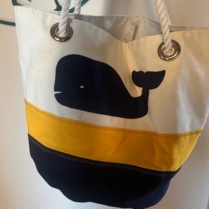 Sailcloth Whale Bag